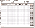Monthly Attendance Form