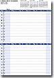 Work Schedule Template Screenshot