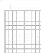 Graph Paper Templates for Word