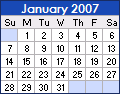 Free Calendar Clipart