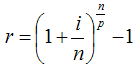 Simple Amortization Calculation Formula