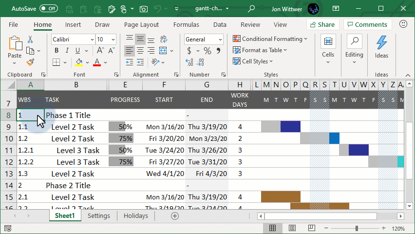 Grouping And Outlining In Excel