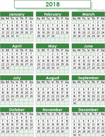 18 Calendar Templates Images And Pdfs