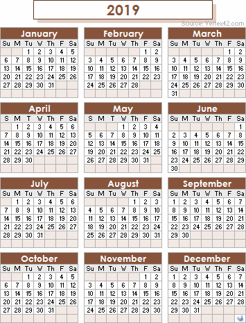19 Calendar Templates And Images