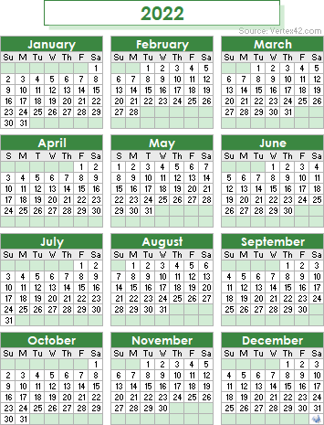 Calendario Publisher 2022 - Calendario Liturgico