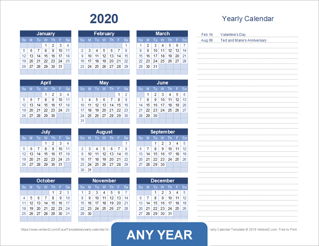 blank calendar template for mac